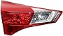 Evan-Fischer Tail Light Assembly Compatible with 2013-2015 Toyota RAV4 Clear & Red Lens Driver Side Inner