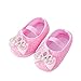 Baby Shoes Fashion Soft Sole Toddler Shoes Pearl Dress Flower Princess Shoes Toddler Shoes Fluff Yeah (Pink, 3.5 Infant)
