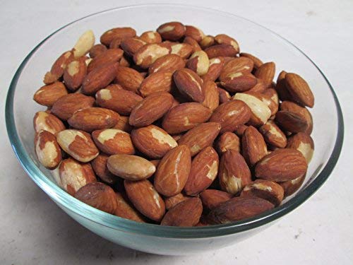 Roasted & Salted Shelled Almonds, Whole, 5 lb bag