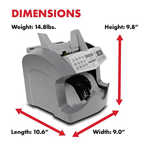 Cassida Advantec 75Um Heavy Duty Bill Counter, 4 Speeds, Ultraviolet And Magnetic Detections (Advantec 75 Uv/Mg) #TOP3