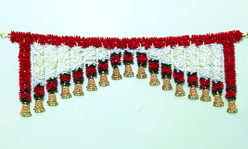 Image of afarza Toran for Main Door Home Decoration Entrance Hanging Handmade Bandarwal Gift Item
