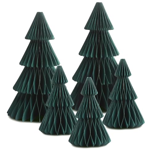 5 Stück 2 Größe Weihnachtsbaum Tischdeko Magnetverschluss...