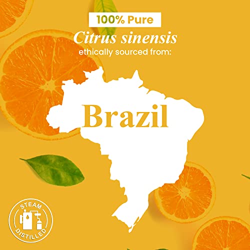 Handcraft Sweet Orange Essential Oil - 100% Pure And Natural - Premium Therapeutic Grade Essential Oil For Diffuser And Aromatherapy – 1 Fl Oz #TOP4