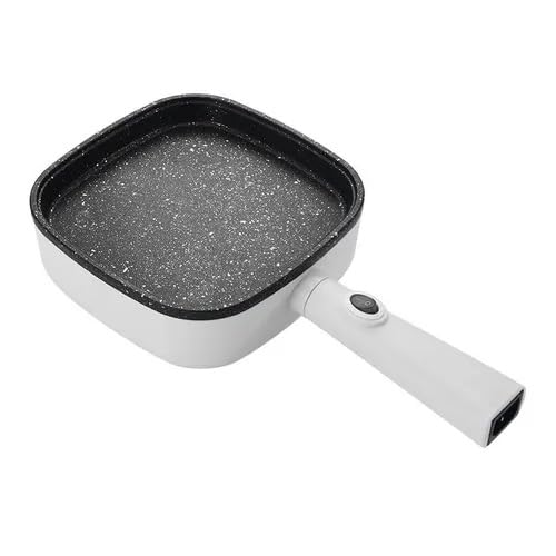 Electric Egg Pan Nonstick: No Stove Needed 900W Granite Omelette Pan with Lid, Breakfast Non Stick Frying Pans Skillet for Eggs, Pancakes, Crepes, Plett (Square)-picture-24