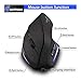 immagine 8ZELOTES Mouse Verticale Wireless Ricaricabile, Mouse Senza Fili Ergonomico con 6 Pulsanti,3 DPI Regolabile,Nero