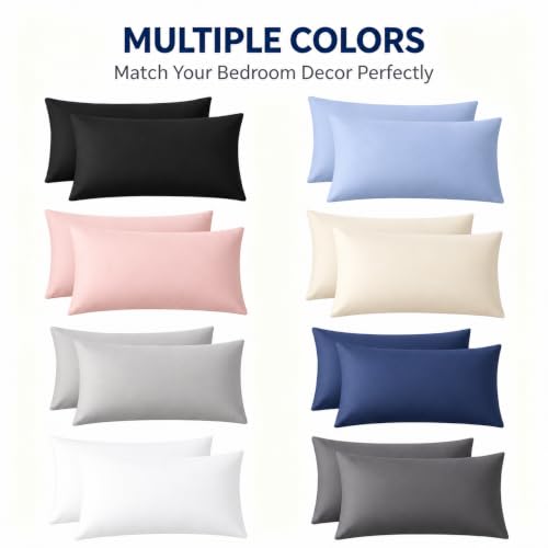 Cathay Home Pillow Cases Standard/Queen Set of 2, Blush by Cathay Home - Used condition - Image 6