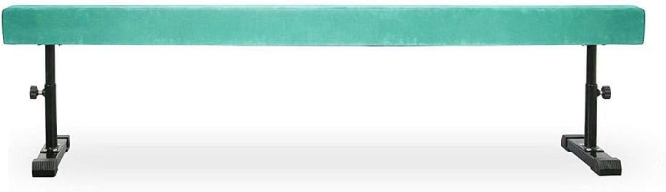 FBSPORT 8ft Adjustable Balance Beam: High and Low Floor Beam Gymnastics Equipment for Kids/Adults,Gymnastics Beam for Training,Practice, Physical Therapy and Professional Home Training with Legs