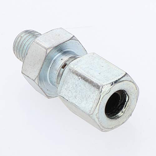 Baoblaze ajuste de graxa hidráulica padrão – liso, 90 graus, reto M10 x M8
