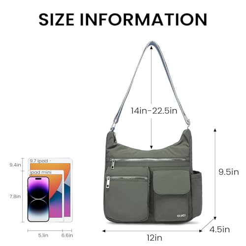 CLUCI Anti-Theft Crossbody Bag