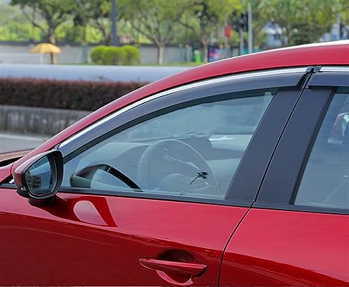 Déflecteurs de protection contre la pluie et la buée pour Civic Hatchback