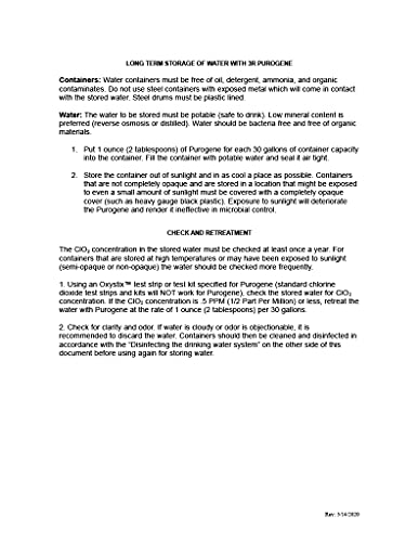 32Oz Water Treatment Preserver And Maintainer Drinking Water Treatment. For Long-Term Storage Of Drinking Water #TOP3