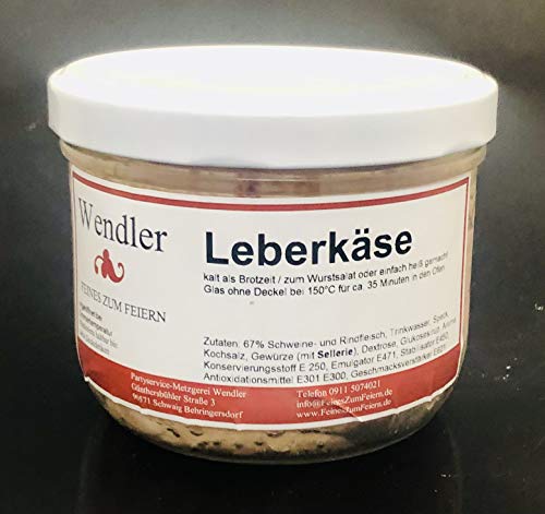 Leberkäse im Glas hausgemacht (360gr)
