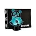 Rongyu 3D Lamp Panda lamp LED night light Panda Bamboo lamp leaf Touch 7 Color Change Table Lamp Xmas Toy Gift