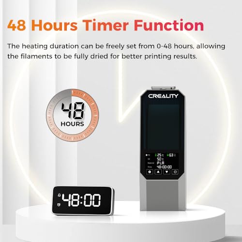 Image of 2026 New Creality Space PI Filament Dryer-Christmas Gifts, 3D Printer Filament Dryer Box with 360 Heating, Upgraded Filament Dehydrator Storage Box Support Nylon ABS PETG PLA TPU 1.75 /2.85mm