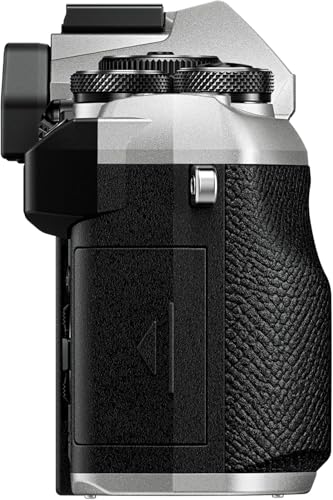 Cámara Micro Cuatro Tercios OM SYSTEM OM-5 Mark II, Sensor Live Mos de 20 MP, estabilización de Imagen de 5 Ejes, Sellado contra la Intemperie IP53, Disparo de Alta resolución a Pulso de 50 MP, Plata - imagen 4