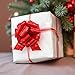 Christmas Bows by Aurdox, 12 PCS Pull Bows for Gift Wrapping, Present Wrap Ribbon, Gift Wrapping Accessory for Large Presents, Baskets, Christmas Decorations, Holiday Decoration and Present Wrapping