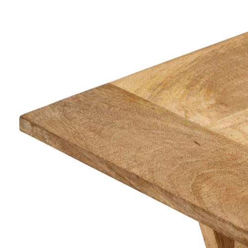 Banco de madera de mango 160 cm para solucionar falta de espacio 8