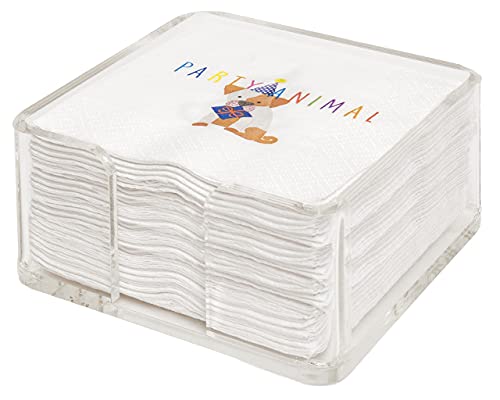 Decorative Paper Napkins Cocktail Napkins Disposable Napkins Dog Kids Birthday Party Puppy Pk 40 #TOP3