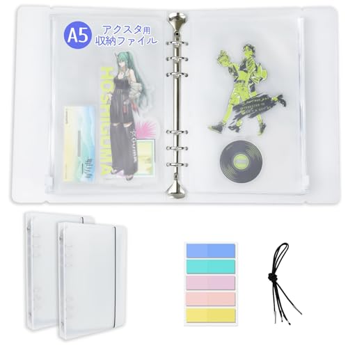 Amazon | さえだ アクスタ 収納 ファイル 2冊セット アクリルスタンド