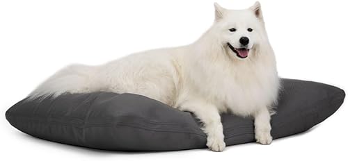 Diggs Pillo - Cama para perros I Durable I Cozy I Versatile I Best para cachorros anidación y excavación (intermedia, peltre)