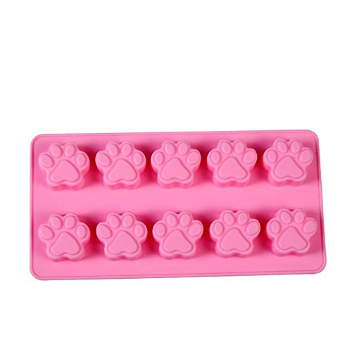 10 Cat Claws Plateaux de Cuisson de Gâteau de Flexible Décor Lollipop Lollipop Polymerclay Moule En Silicone pour La Cuisson - Couleur Aléatoire Cover