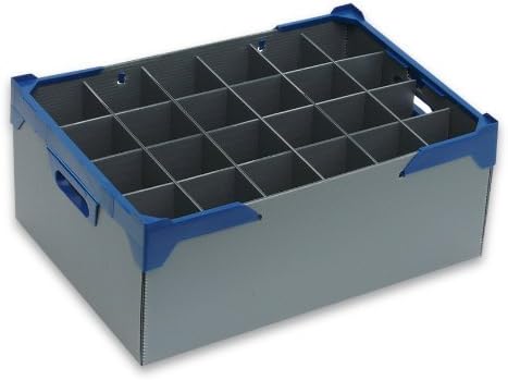 Wine Glass Storage Boxes - Glassjacks | Pack of 5 | Glassware Boxes | Glass max width 80mm, max height 190mm | box ref.190-24M