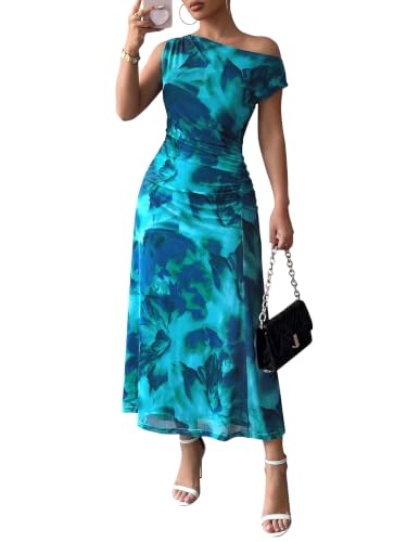 Simplee Summer One Shoulder Wedding Guest Dresses for Women 2026