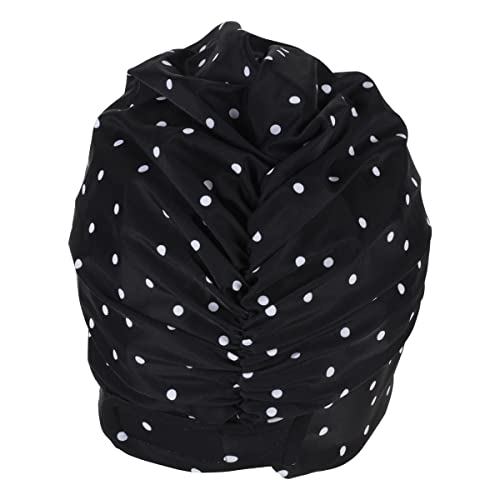 Fashy 3458 20 Velcro Swimming Cap, Black, standard size - Image 4