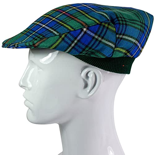 Casquette plate Cockburn Ancient de fabrication écossaise en tartan authentique - 3
