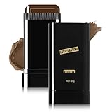 Hair Color Stick, Waterproof and Sweat-Proof Hair Dye Stick, Portable Color Touch-Up Hair Sticks With Comb, Cover Gray Hair Color Correction Sticks for Women & Men (02# Dark Brown)