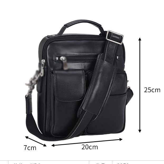 Sac en cuir véritable de vachette de qualité supérieure - 3