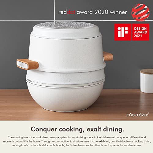 Stackable-Cookware-Set-Nonstick-100-PFOA-Free-Induction-Pots-and-Pans-Set-Space-Saving-with-Cooking-Utensils-13-Piece--White