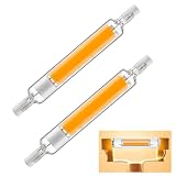 Dvnoua R7S LED Bulb 118mm 20W 2000LM,Warm White 3000K, Equivalent to Halogen Light Bulb, Energy Saving LED As 118mm Halogen Replacement, Flicker-Free, 360° Light Angle, 2 Pack