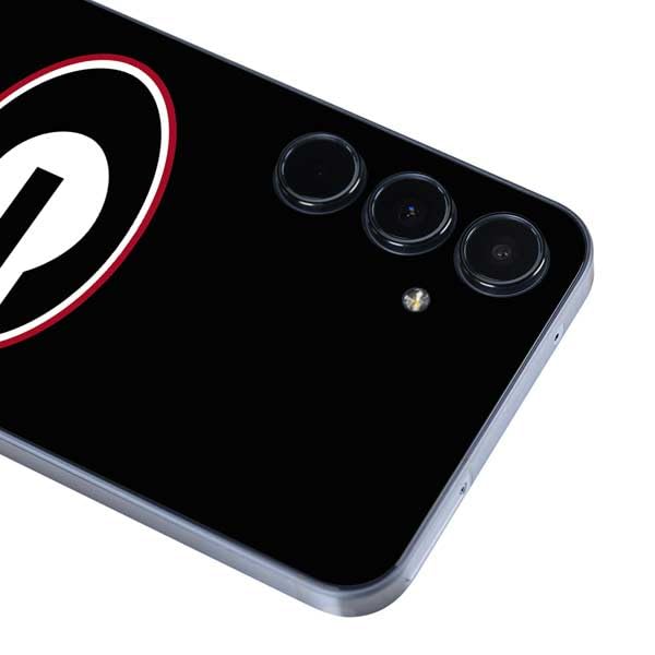 Skinit Decal Phone Skin Compatible with Galaxy A36 5G - Officially Licensed University of Georgia Logo Design