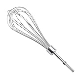 Fetechmate Stainless Steel Pro Whisk KHMPW Hand Mixer Pro Whisk Turbo Beaters Compatible with KHM7 KHM3 KHM512