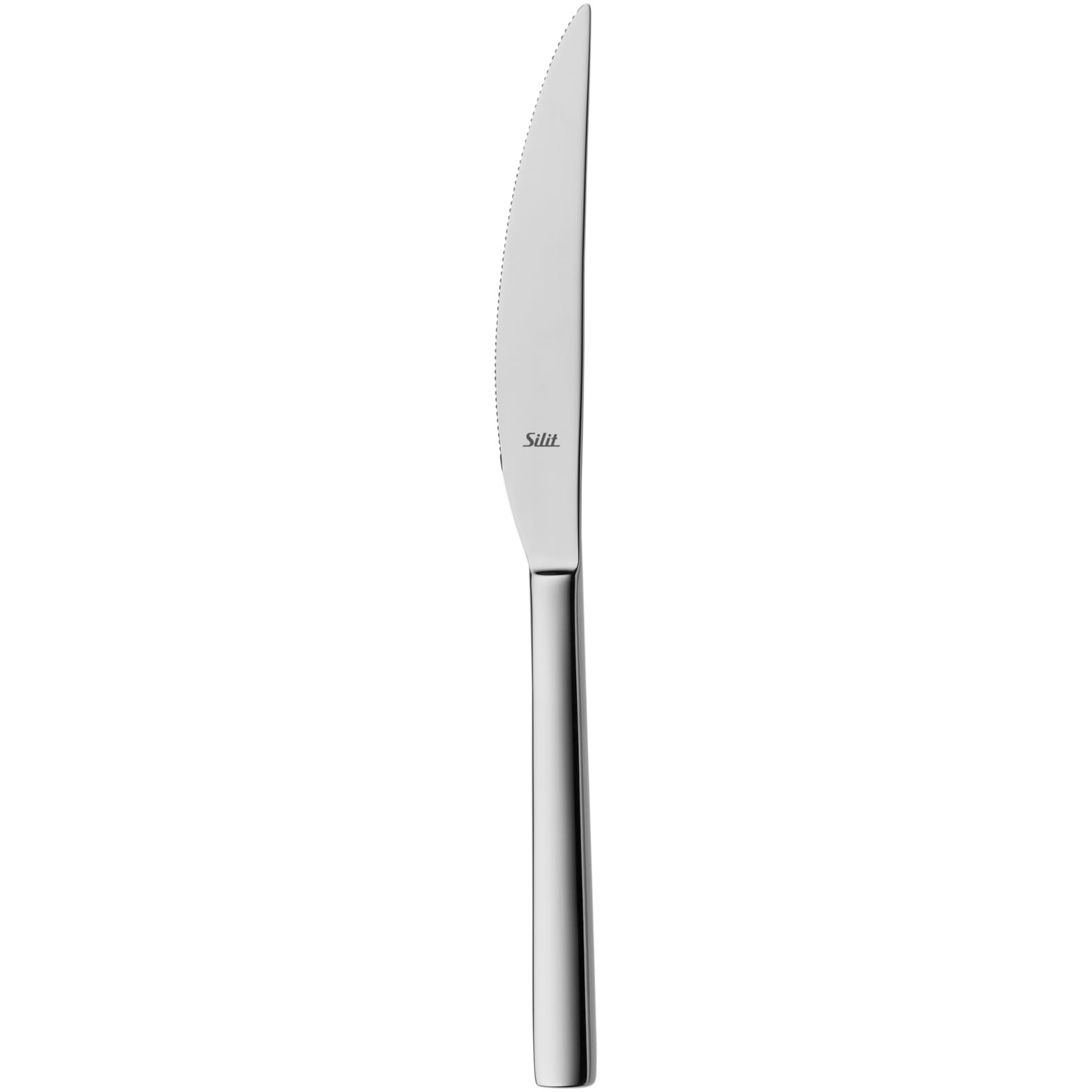 Silit Trend 2-częściowy zestaw sztućców do steków, 23,2 cm, sztućce dla 1 osoby, ostrze ze stali nierdzewnej ze szlifem falistym, kuty nóż, trwały, odporny na zarysowania, nadaje się do mycia w