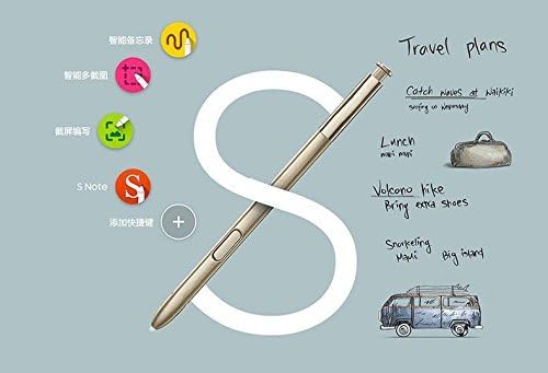 WirelessFinest Replacement Stylus Touch Screen Pen for Samsung Galaxy Note 5 N920 N920V N920A AT&T T-Mobile Verizon Sprint - Package (Gray)