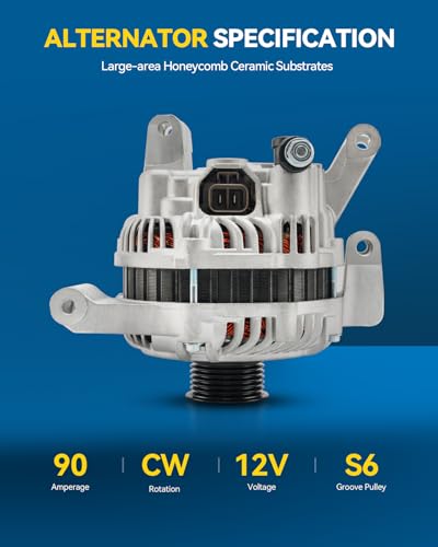 Image of PHILTOP Alternator for 2004-2009 Mazda 3 Mazda 5