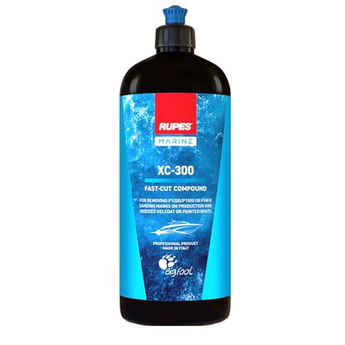 SupplyMount 9.XC300 - Aftermarket Replacement Marine XC-300 Fast-Cut Compound 1000ml/338oz Compatible with RUPES