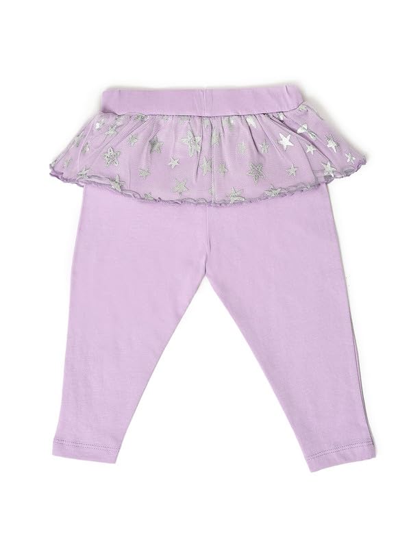 Image of Mi Arcus Printed Legging with Ruffles Tutu Skirt for Baby Girl Pack of 2