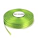 UnionJoy Apple Green Double Face Satin Ribbon, 1/4