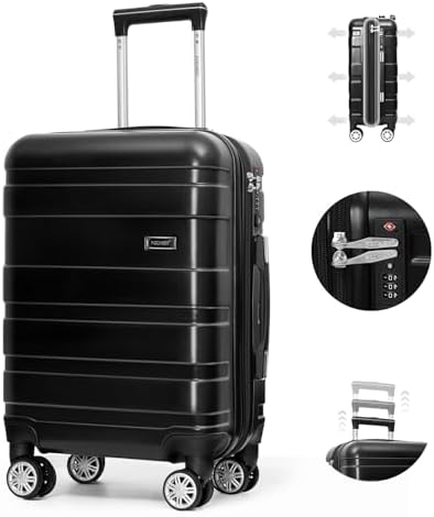 FOCHIER 20Inch Hardside Spinner,Hardside