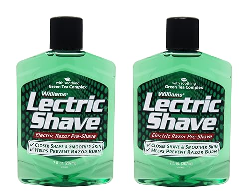Williams Lectric Shave Lotion Regular - 7 Oz Pack of 2 by Lectric Shave