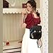 Dora & Liz Mini Backpack Purse for Women Leather Fashion Cute Small Backpacks Lightweight Travel Ladies Shoulder Bags