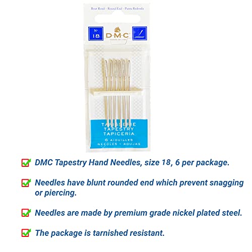 DMC Embroidery Floss, Anniversary Collection Pack. 36 Colors Cotton Embroidery Thread Bundle with Hand Embroidery Needle Size 18. Premium Cross Stitch String Set. Yarn Kit, DMC Mouline Threads. - Thumbnail 5