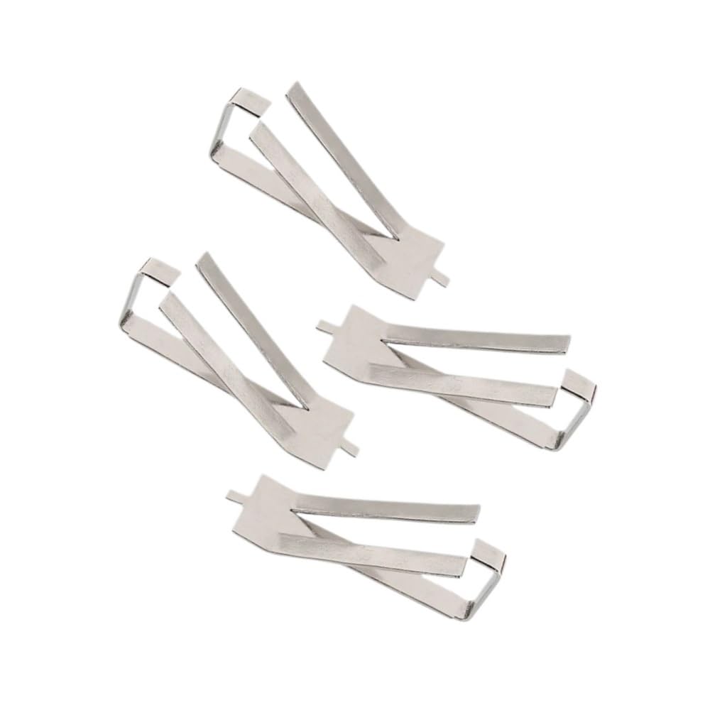 4pcs Glass Plate Clamp Heatbed Clip 3D Printer Parts Hot Bed Clips Fit for Ultimaker Build Platform Retainer(4pcs Clips A)