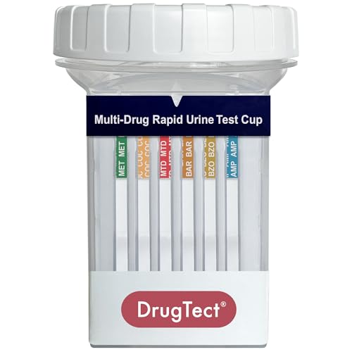 DrugTect 18 Panel Drug Test Cup - CLIA Waived Fentanyl - 1 Pack