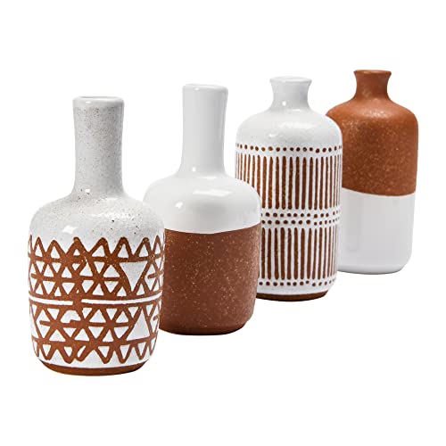 Main + Mesa Stoneware Vases, Set Of 8 #TOP5
