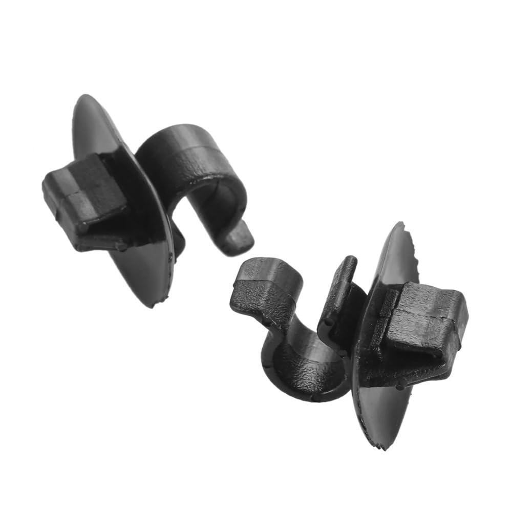 YTQMoreBNZ 10Pcs Bonnet Stay Clip Plastic Fastener Holder For Citroen Peugeot Vauxhall Vivaro Car Interior Accessories