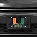 Rico Industries NCAA Miami Hurricanes Laser Inlaid Metal License Plate Tag , 6 x 12